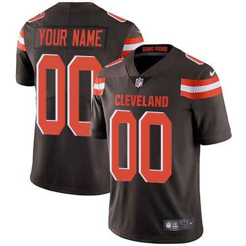 Custom Cleveland Browns Vapor Untouchable Limited Jersey